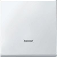 Лицевая панель Schneider Electric Merten Antique для 1-кл. выключателя с подсветкой белый  картинка